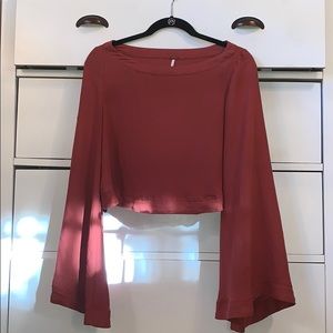 Free People Bell Bottom Top